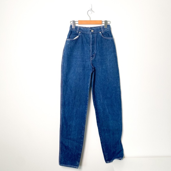 Levi's Denim - Vintage Levi’s High Waist Straight Leg Rigid Jeans